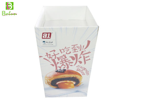 China POS van het Supermarketingskarton Vertoning, de Vertoningsdozen van het Dessert Golfkarton leverancier