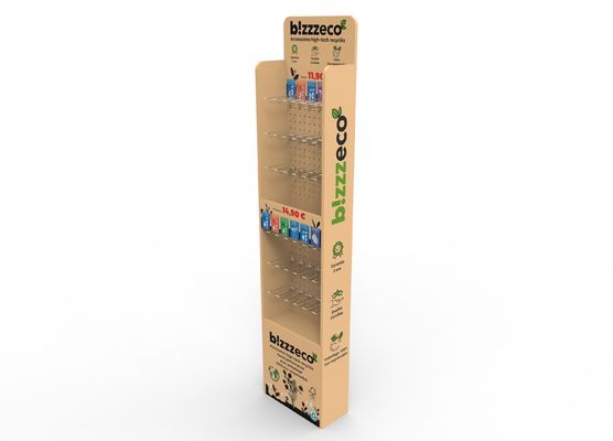 Op maat gemaakte houten beeldschermrekken voor supermarkt- en winkeldisplayen