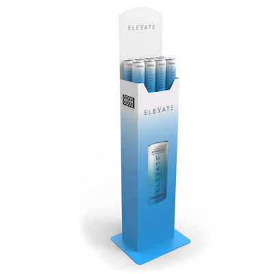 Aangepaste het Metaal Verticale Verkoper van het Hoge Capaciteits Super Water met Veranderlijk Embleem voor Groothandel