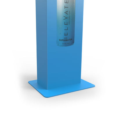 Aangepaste het Metaal Verticale Verkoper van het Hoge Capaciteits Super Water met Veranderlijk Embleem voor Groothandel
