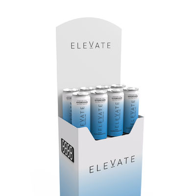 Aangepaste het Metaal Verticale Verkoper van het Hoge Capaciteits Super Water met Veranderlijk Embleem voor Groothandel