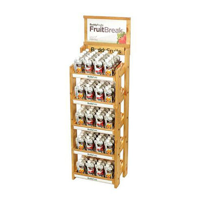 Houten Vrije Bevindende de Vertoningstribune van de Gedroogd fruitsnack voor Winkel
