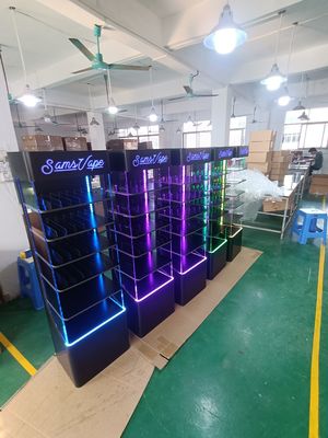 Achtergrondmontage Acrylisch schermrek LED-schermstand voor elektronische producten