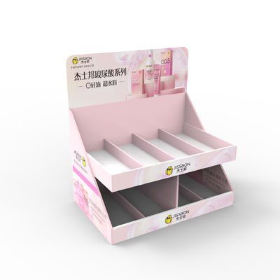 Op maat gemaakt kartonnen condoom tafelplank Display Rack 24 uur gratis ontwerp Groothandel voor supermarkten
