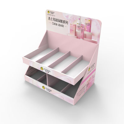 Op maat gemaakt kartonnen condoom tafelplank Display Rack 24 uur gratis ontwerp Groothandel voor supermarkten